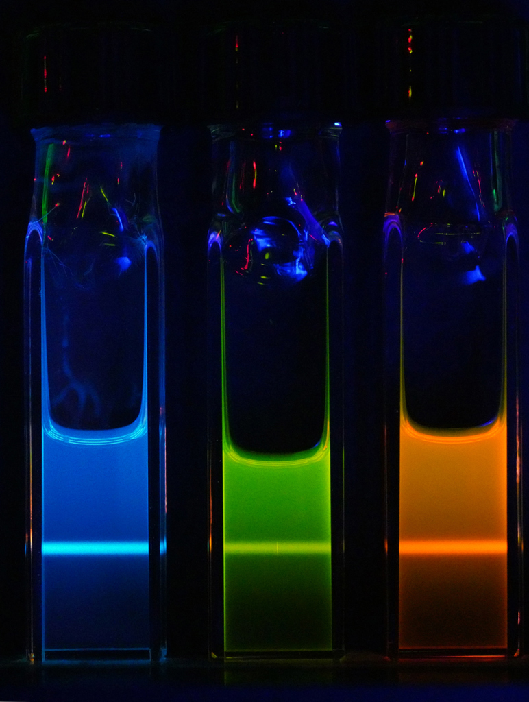 Two-photon fluorescence