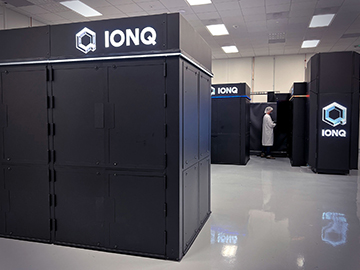 IonQ Forte computer in data center