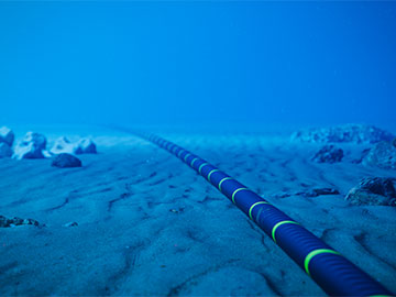 Existing Optical Cable Becomes Seafloor Sensor Array