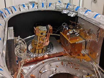 Radio Holography Tests Telescope Optics