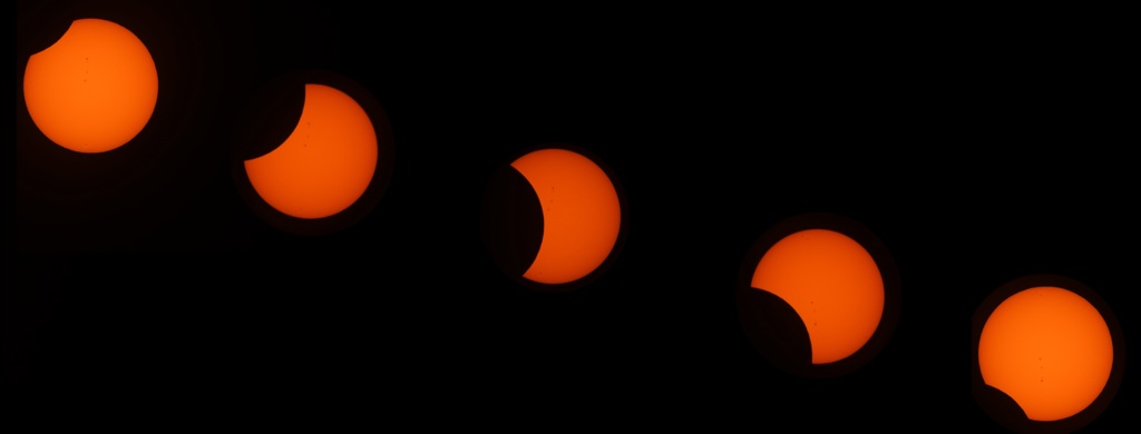 ​Phases of a solar eclipse