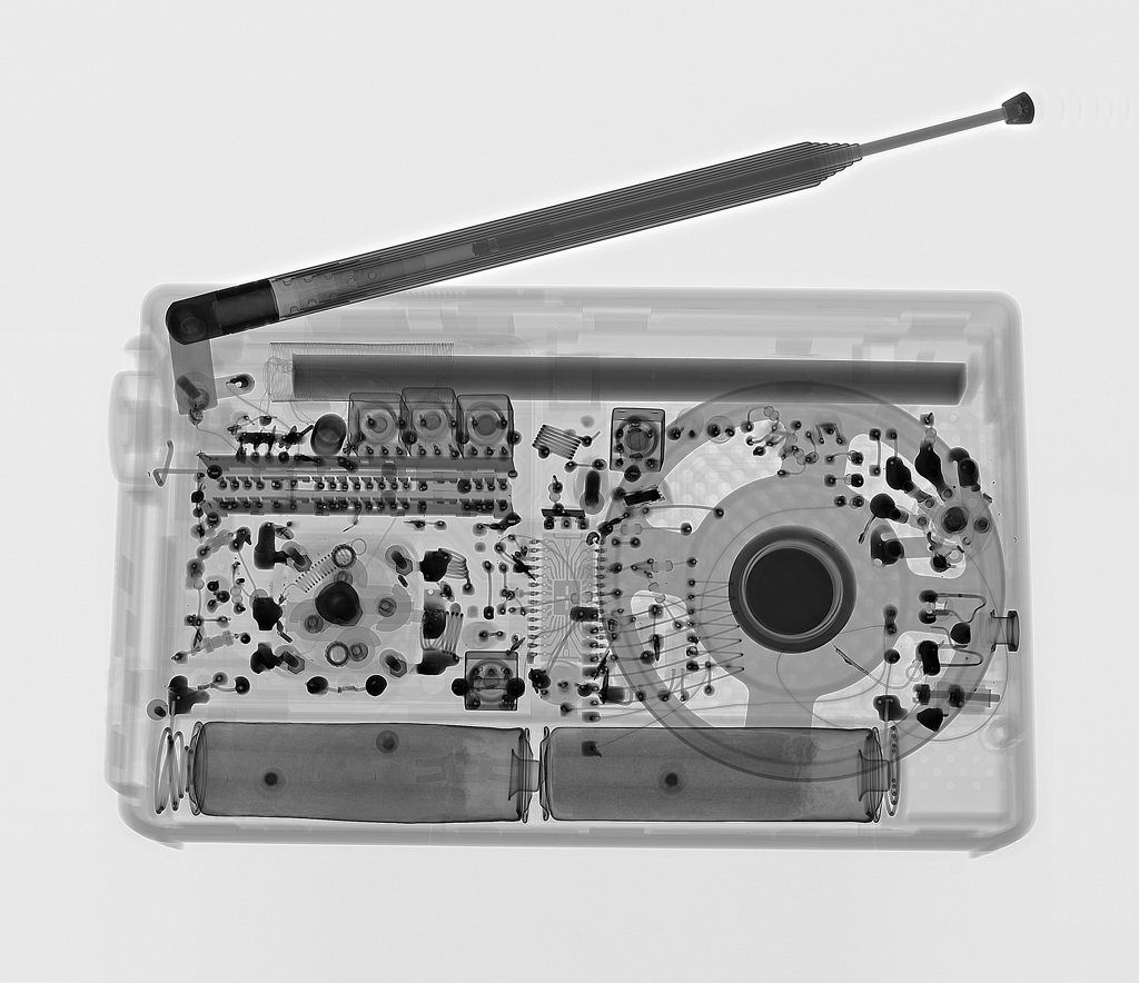 A pocket transistor radio receiver