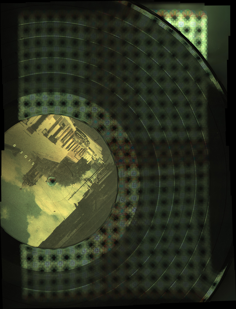 Phonograph Record, via Gigapixel Camera